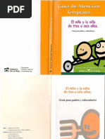 Guía de Atención Temprana. El niño y la niña de 3 a 6 años