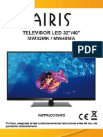 Manual Airis televisor Mw40ma