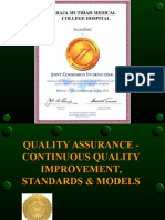 Quality Assurance & CQI