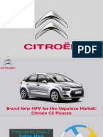 Citroën C4 Picasso MPV for Nepalese Market