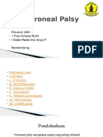 Peroneal Palsy