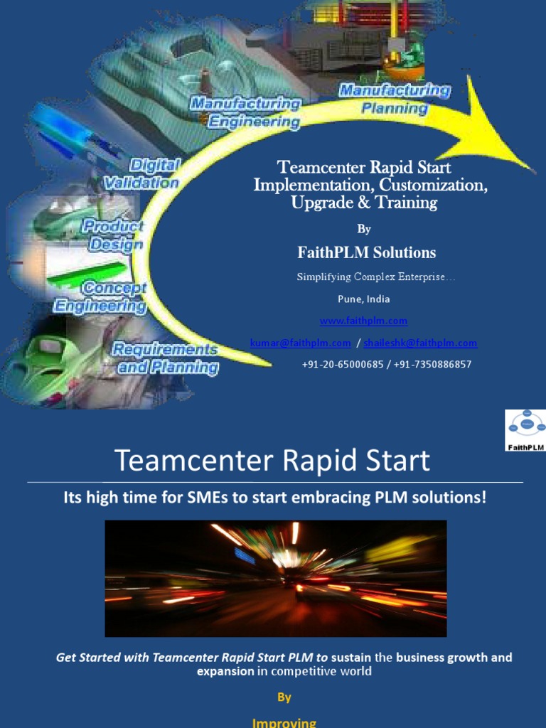 Teamcenter Implementation by FaithPLM Solutions | PDF | Product ...
