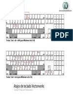 Atajos de Teclado Vectorworks