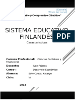 Sistema Educativo Finlandes