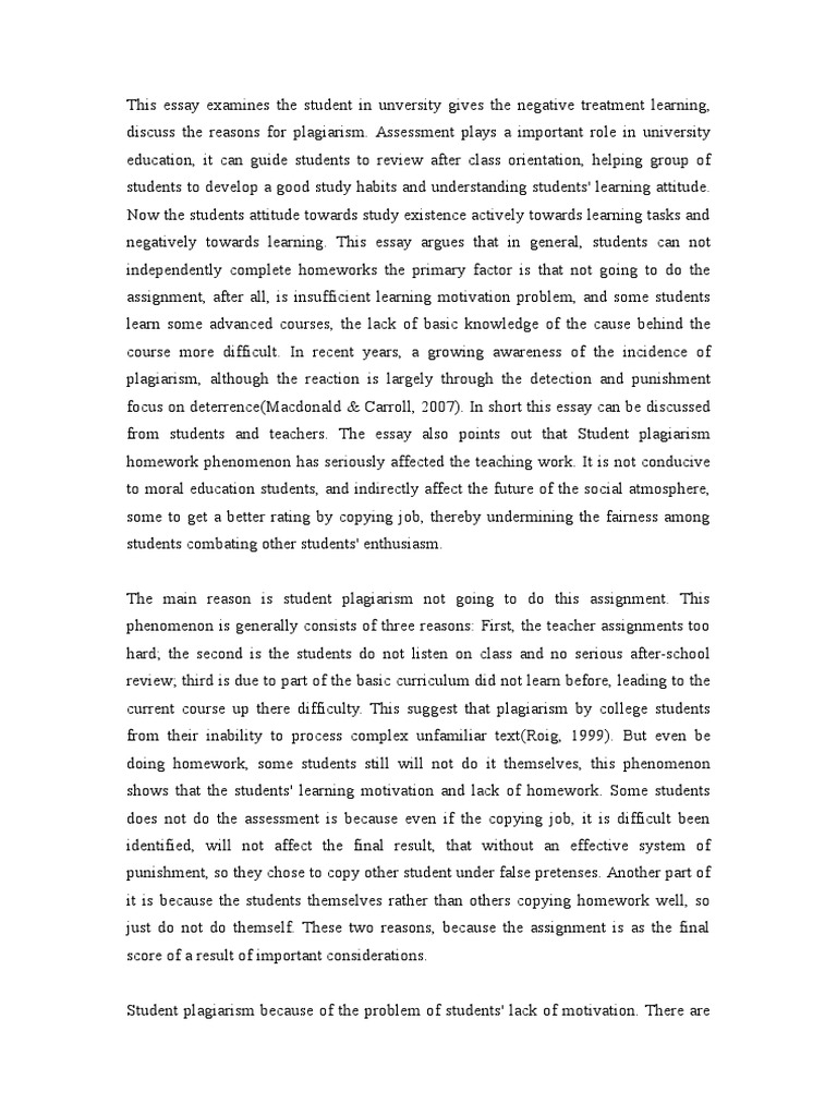 Education motivation essay
