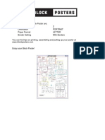 Block Poster Settings and Printing Tips