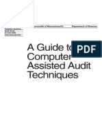 A Guide To Computer Assisted Audit Techniques: Commonwealth of Massachusetts Department of Revenue