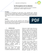 LABORATORIO BIOQUIMICA 1 PROPIEDADES FISICOQUIMICAS DE LOS ALIMENTOS