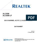 ALC658 DataSheet 1.3 PDF