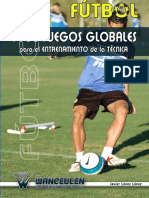 LIBRO Fútbol 1380 Juegos Para El Entrenamiento de La Técnica