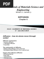 ES 67 Chapter 6 Diffusion
