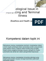 K2 - Psychological Issue in Advancing and Terminal Illness