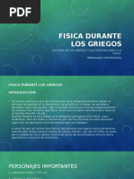 Evolución de la Física en Grecia | PDF | Aristóteles | Antigua Grecia