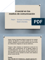 Control Social en Los Medios de Comunicación