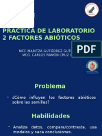 Práctica de Laboratorio 2 Factores Abióticos