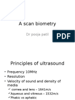 A Scan Biometry