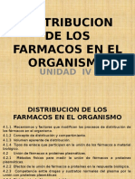 Distribucion de Los F Armacos en El Organismo