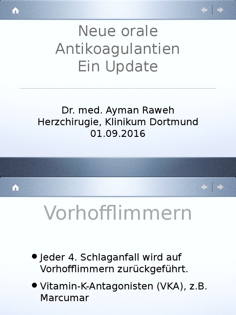 Antikoagulantien