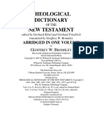 268809488 THEOLOGICAL Dictionary of the New Testament. Kittel PDF