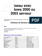 Download Reseau Windows 2000 2003 by mass murderer63 SN3236455 doc pdf