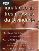 8 Igualanda as Três Pessoas