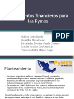 Instrumentos Financieros para Las Pymes