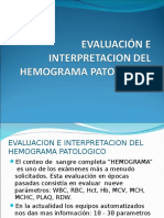 Hemograma Evaluacion e Interpretacion