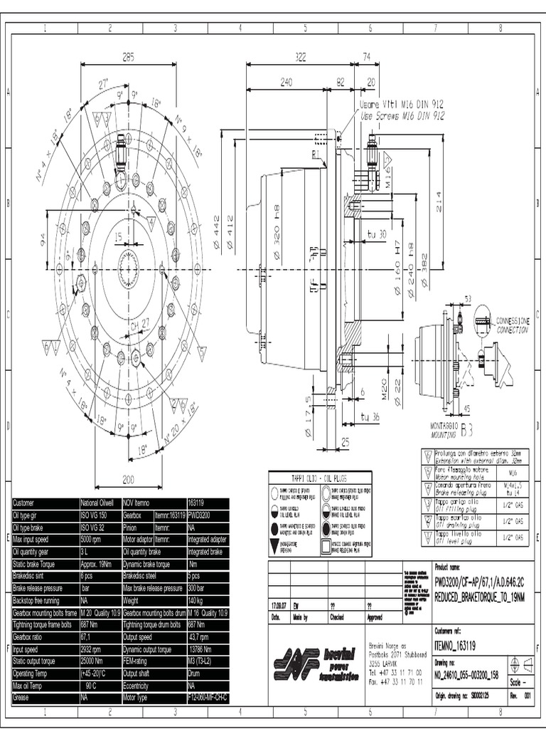 Brevini Gearbox PWD 3200 PDF