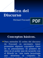 El Orden Del Discurso