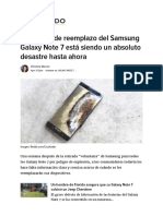 El Sistema de Reemplazo Del Samsung Galaxy Note 7 Está Siendo Un Absoluto Desastre Hasta Ahora