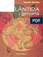 Atlantida y Lemuria - Rudolf Steiner