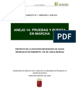 Anejo14 - Pruebas y Puesta en Marcha PDF