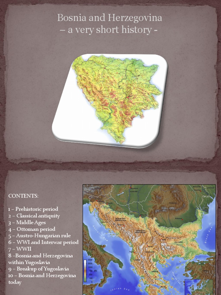 BiH Short History - Pres | PDF