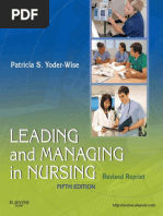 Download Leading and Managing in Nursing - Yoder-Wise Patricia S SRGpdf by Cindy Vargas Ruiz SN323671645 doc pdf