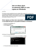 Diskpart Reparar Un Disco Duro Secundario Una Memoria Usb y o Una Tarjeta SD Corruptos en Windows 13424 n6m0d8