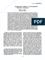 1984 - Baron - Reducing Organizational Conflict - An Incompatible Response Approach PDF