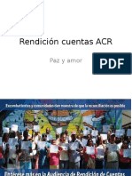 Rendición Cuentas ACR