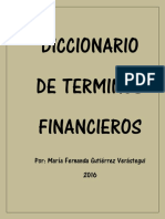 Diccionario de Terminos Financieros