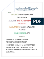 Unidad 1 Administración Estrategica