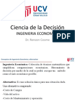 Ciencia de La Decisión Ingenieria Economica