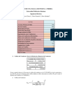 Diseño de Una Malla de Puesta A Tierra Rectangular y L