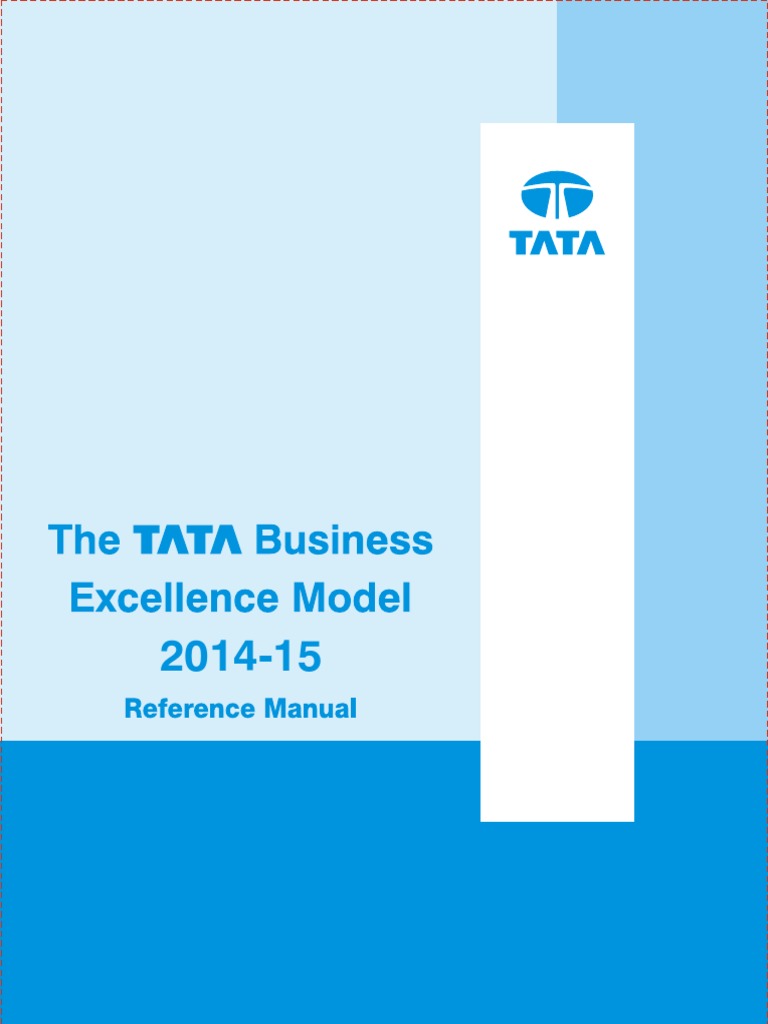 2014 15 TBEM Criteria Strategic Management Innovation
