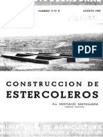 CONSTRUCCION DE ESTERCOLERO