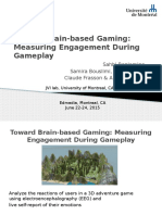 Measuring Game Engagement with EEG