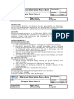 SOP For Biological Waste Disposal