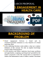 Brand Engagement in Healthcare: A Study of Hospitals in Faridabad