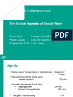 The Global Agenda of Social Work