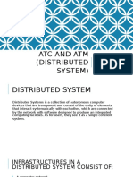 ES - ATC and ATM (Distributed System)