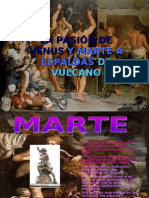 Marte Venus y Vulcano