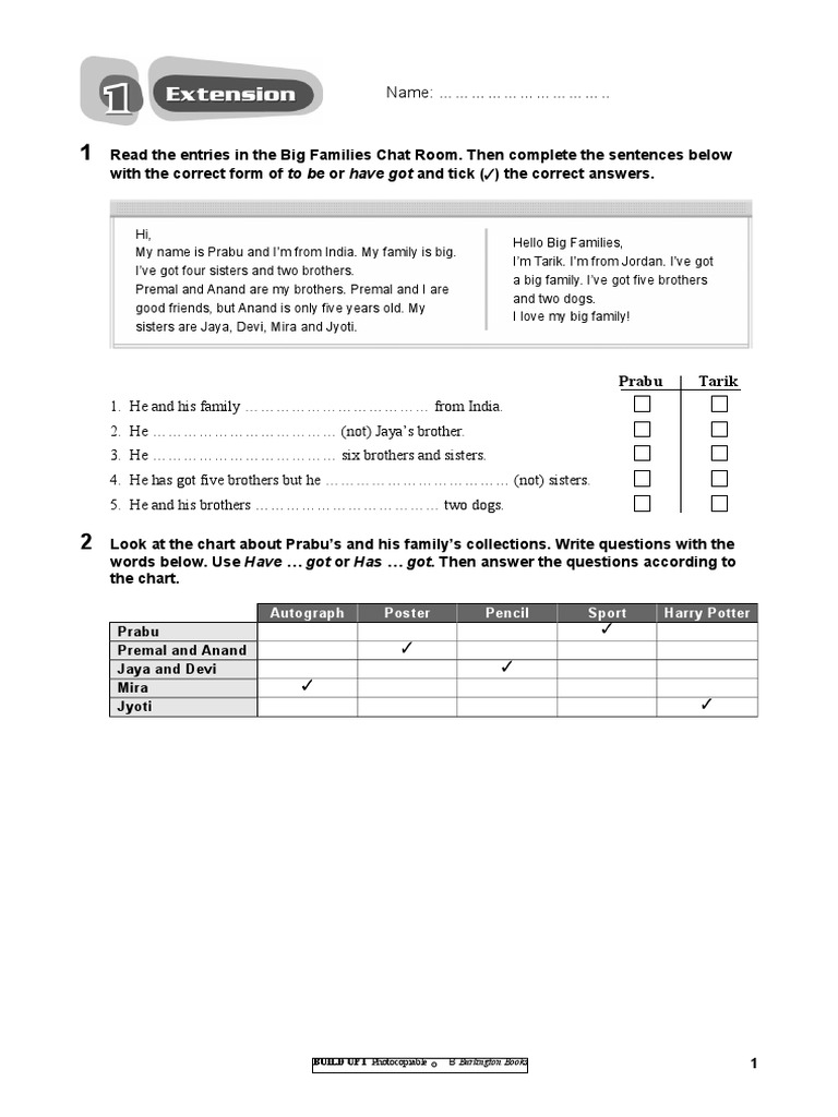 Unit 1 Reading Comprehension Grammar Writing | PDF | Home & Garden